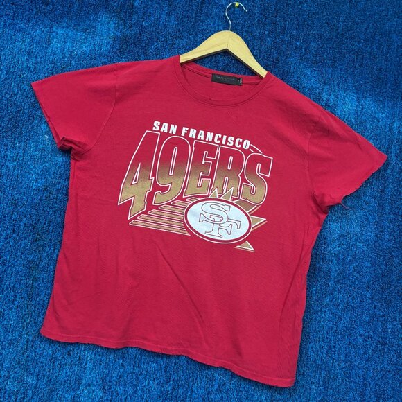 San Francisco 49ers NFL Franchise Oversized Throwback Tee M - Picture 3 of 4